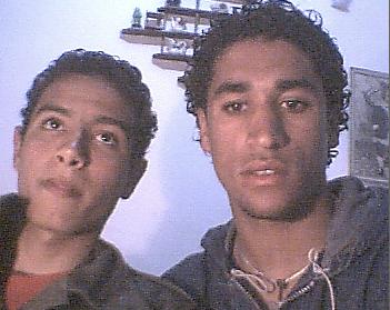 moi and youssef  cool