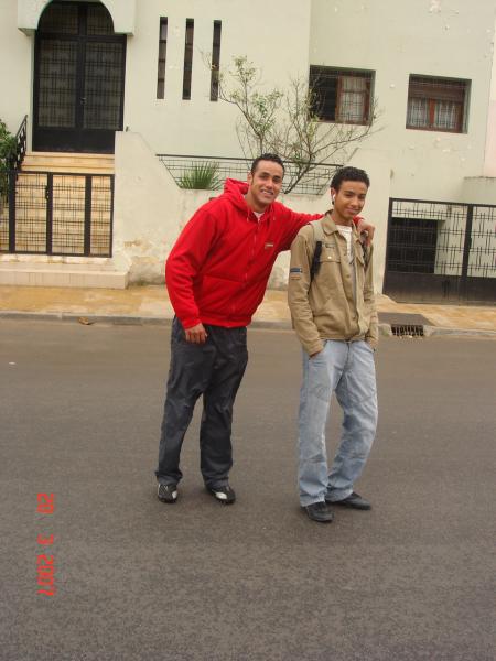 moi  et  charif  pas mal  cette  tof