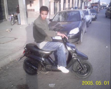 moi  et ma moto    lol