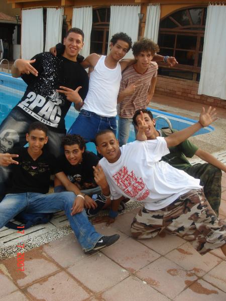 moi and  les  crazy mec  lol