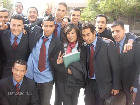 avec  mes  pote  de  classe  toujour avec moi zinouch  sata   mfarawha  tr�  gentile