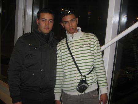 moi et mon pote  chawki de m�knass